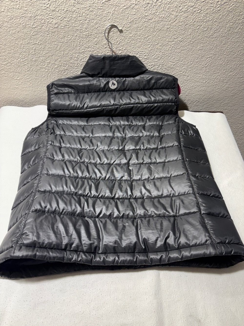Marmot Women's Black Quilted Down Vest - Picture 3 of 3